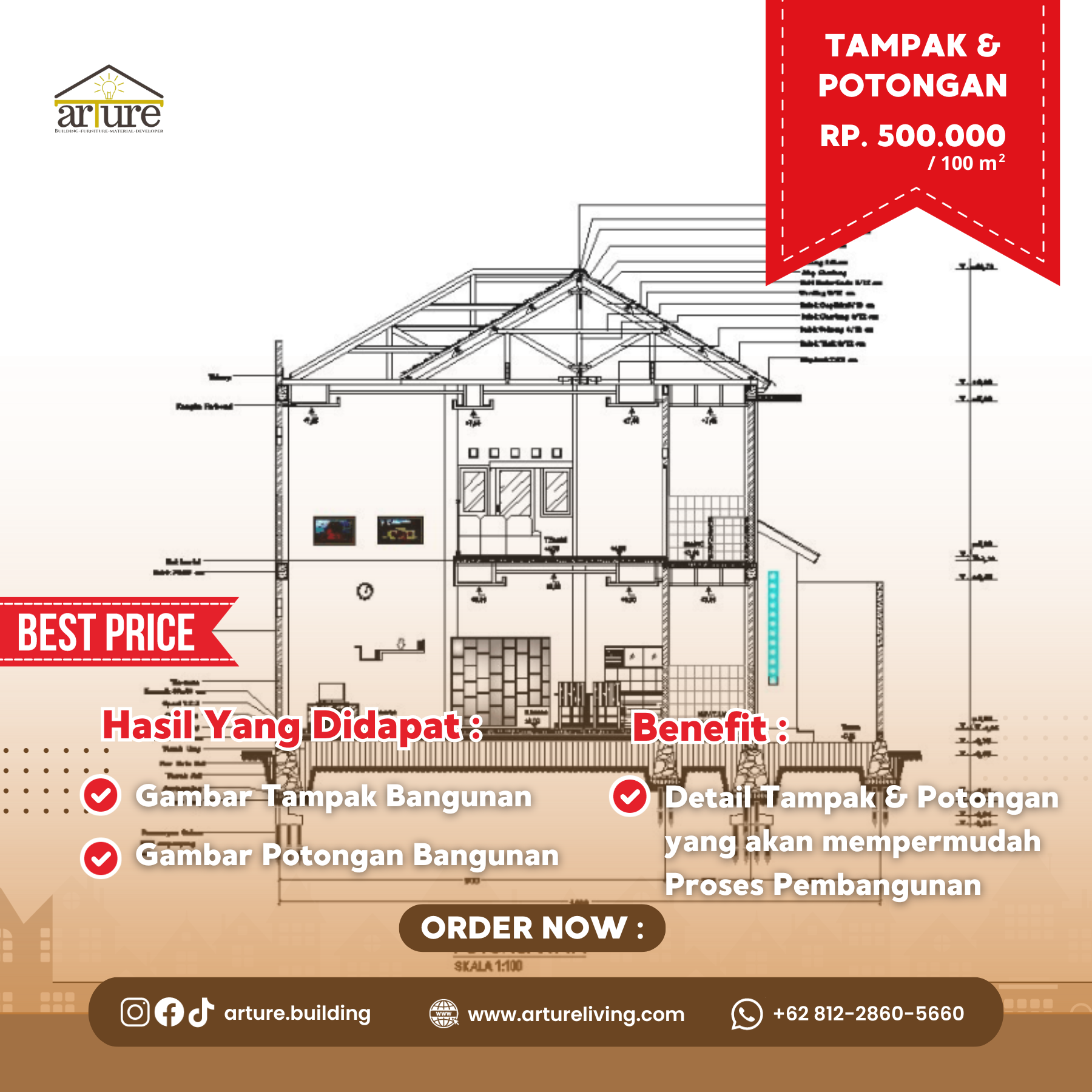 Gambar Kerja Struktur dan IMB